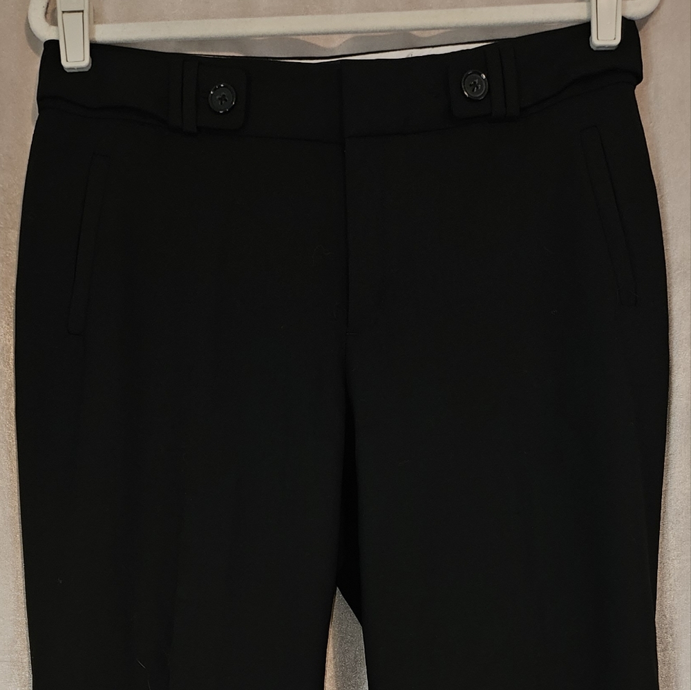 NWOT Banana Republic black Italian wool Jackson trousers pants Womens 10 - Picture 7 of 7